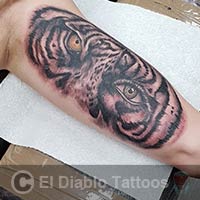 black and grey tattoo image