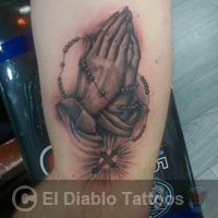 black and grey tattoo image