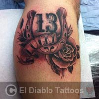 black and grey tattoo image