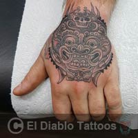 black and grey tattoo image