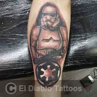 black and grey tattoo image