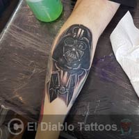 black and grey tattoo image