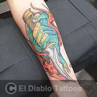 colour tattoo image