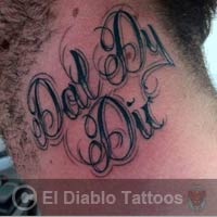 lettering tattoo image