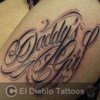 lettering tattoo image