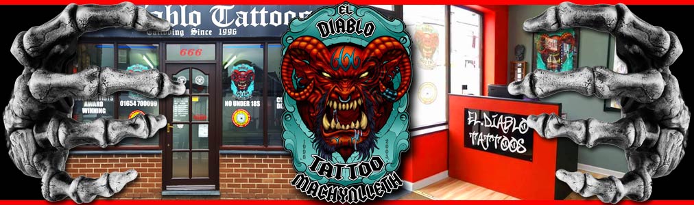 el diablo tattoo shop machynlleth